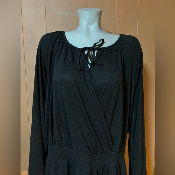 NWT LuLaRoe Black Jody Long Sleeve Jersey Knit Dress 2XL - Picture 6 of 8
